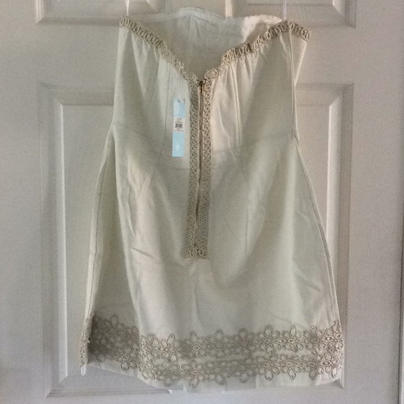 Mud Pie blakely strapless dress - Picture 2 of 6